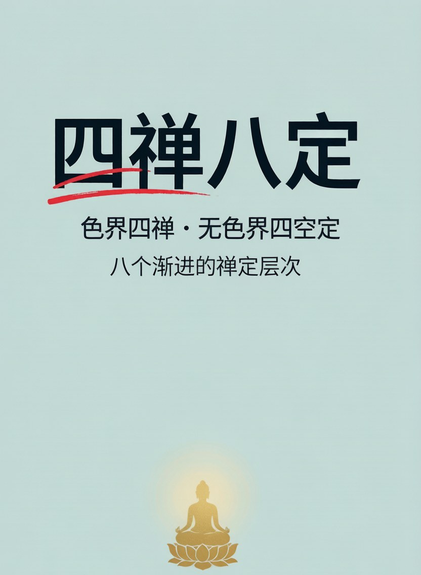 四禅八定（八等至）：佛教禅定的基础体系